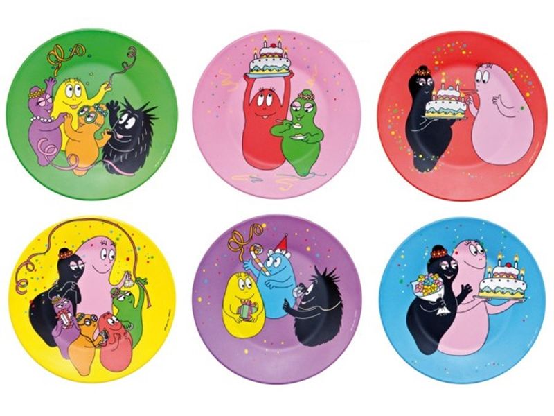 Barbapapa side plate gift box