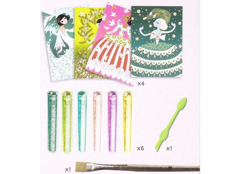 djeco glitter dresses Aurora Sparkle Gown