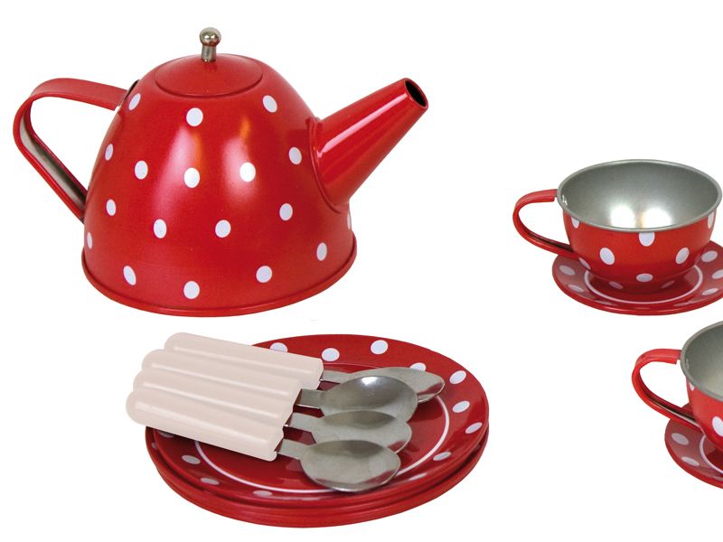 JaBaDaBaDo Kindergeburtstag Servietten 'Pünktchen' Rot – 33x33 Cm, 2-lagig, In Rot, Rosa, Pink, Lila, Für Mottoparty & Tischdekoration