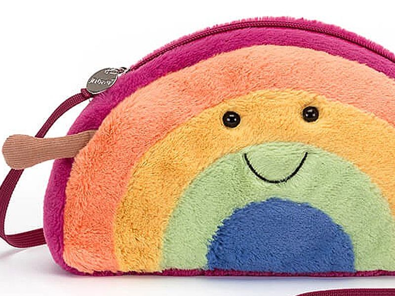 Jellycat Amuseable RAINBOW Bag
