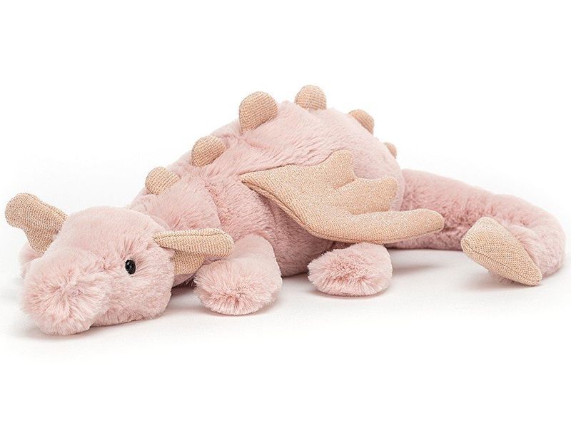 Jellycat DRAGON Rose Little