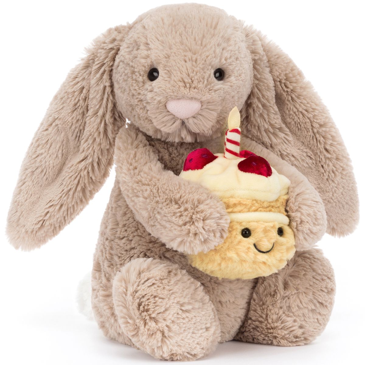 Jellycat Bashful Beige BUNNY Birthday