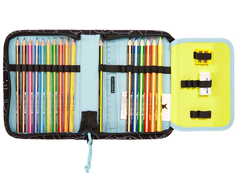 Mygoodprice Federmäppchen Mit Korsika-Motiv – Personalisierbar, 23x9x7 Cm, Aus Polyester/Baumwolle, Mit Reißverschluss