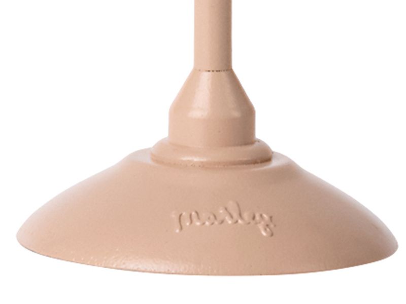 Dilwe Miniatur-Puppenhaus-Stehlampe, Maßstab 1:12, 10,5 Cm Hoch, Mit LED-Beleuchtung (CR1632 Batterie Inkl.)