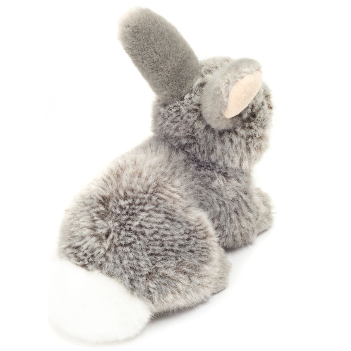 Teddy Hermann Plüschhase Grau-weiß – 18 Cm Sitzend, Kuschelweich, Waschbar, Für Kinder Ab 0 Jahren