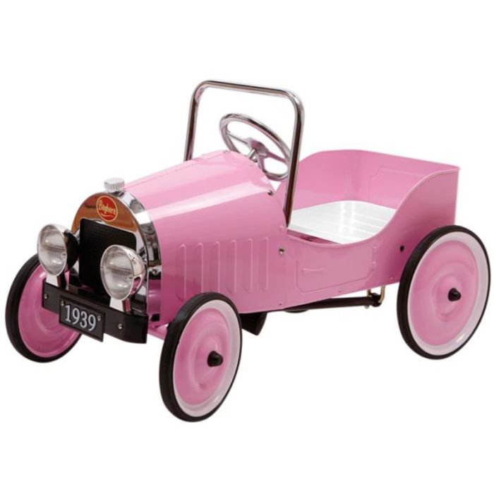 バゲーラ Baghera キッズカー◇ライダー ペタルピンク 新品　ラスト1点 Classic pink pedal car by Baghera
