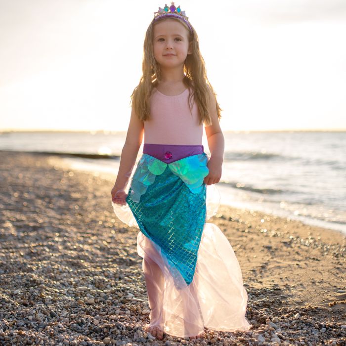 chinese dress ladies Great Pretenders Pink Misty Mermaid Dress Kids Costume – Maling Road Toyshop main image 0