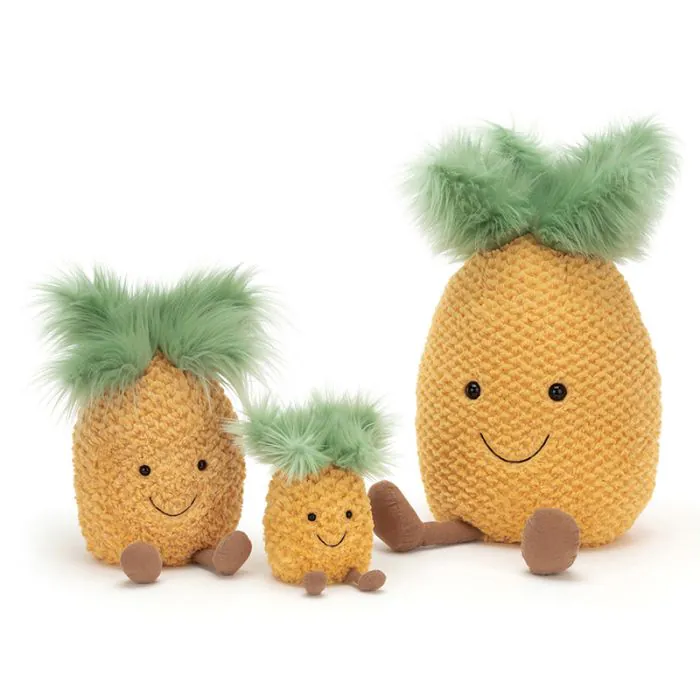 　Amuseable Pineapple　パイナップルぬいぐるみ Jellycat Amuseable Pineapple - Small / Large / Huge – Baby Stork