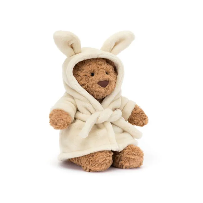 Jellycat Bartholomew BEAR Bathrobe Medium