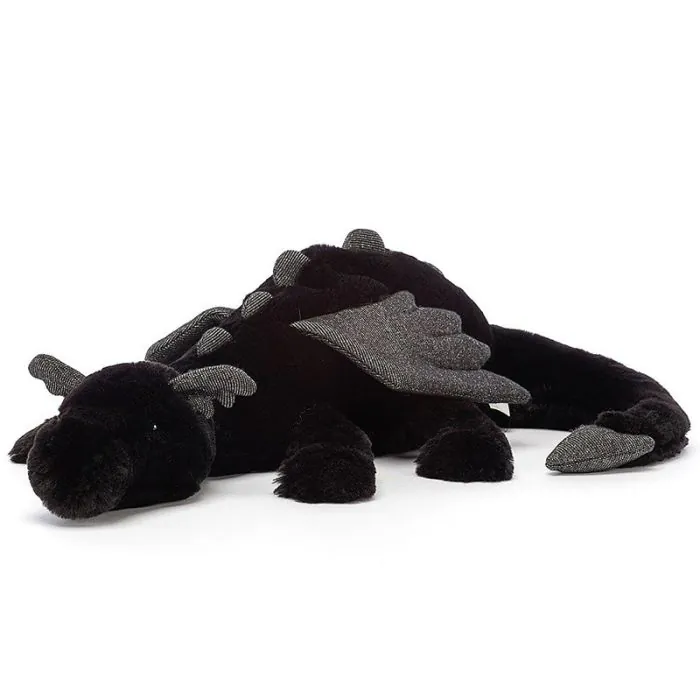 新品 jelly cat Onyx Dragon 黒いドラゴンぬいぐるみ jellycat-drache-onyx-schwarz-