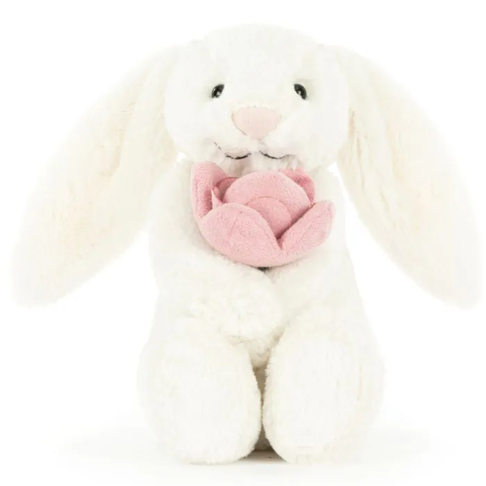 Jellycat Bashful BUNNY with Daffodil Little