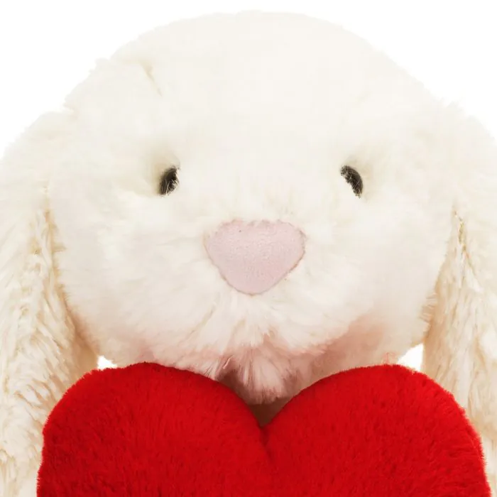 Jellycat Bashful Red Love Heart BUNNY