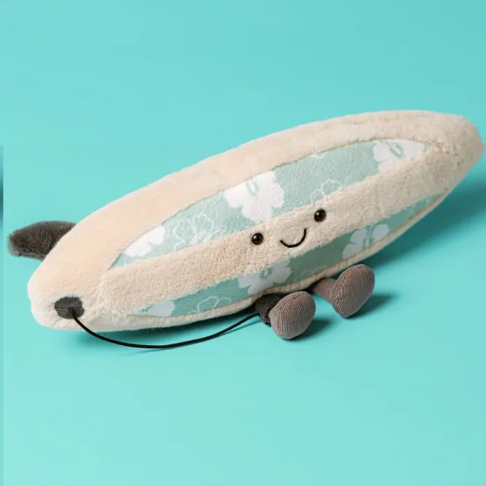  Amuseable Sports Surfboard 海 花柄 Jellycat Amuseable Sports SURFBOARD