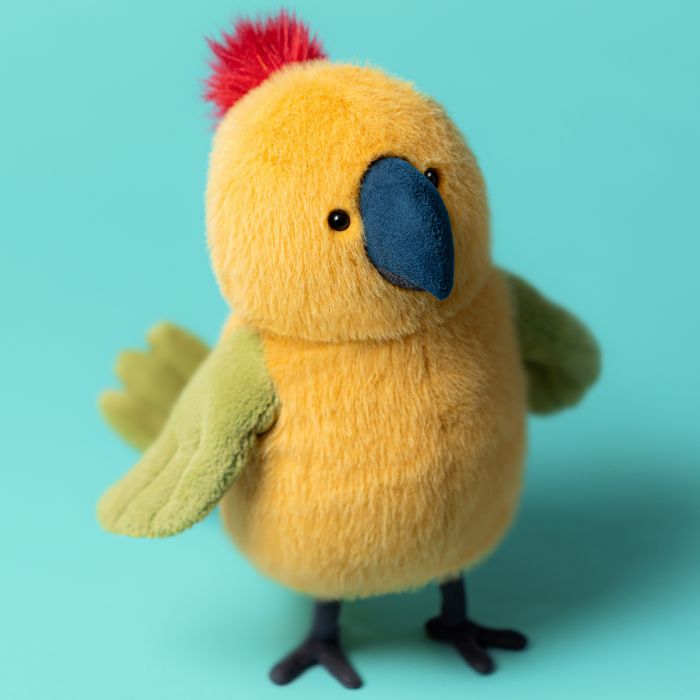 Jellycat Bird PARROT Budgeby