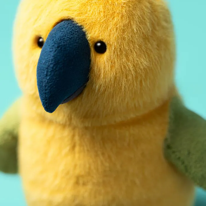 Jellycat Bird PARROT Budgeby