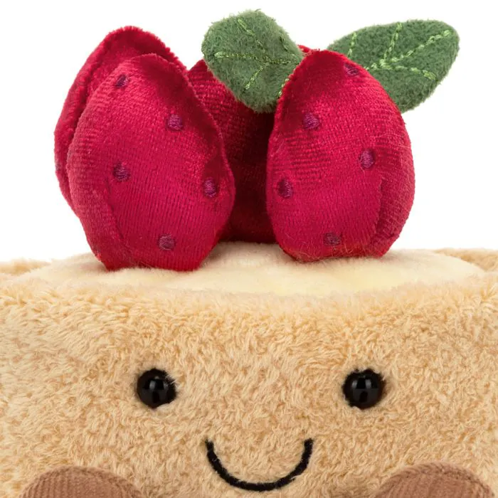 Jellycat Amuseable TARTE AUX FRAISES Fleurette