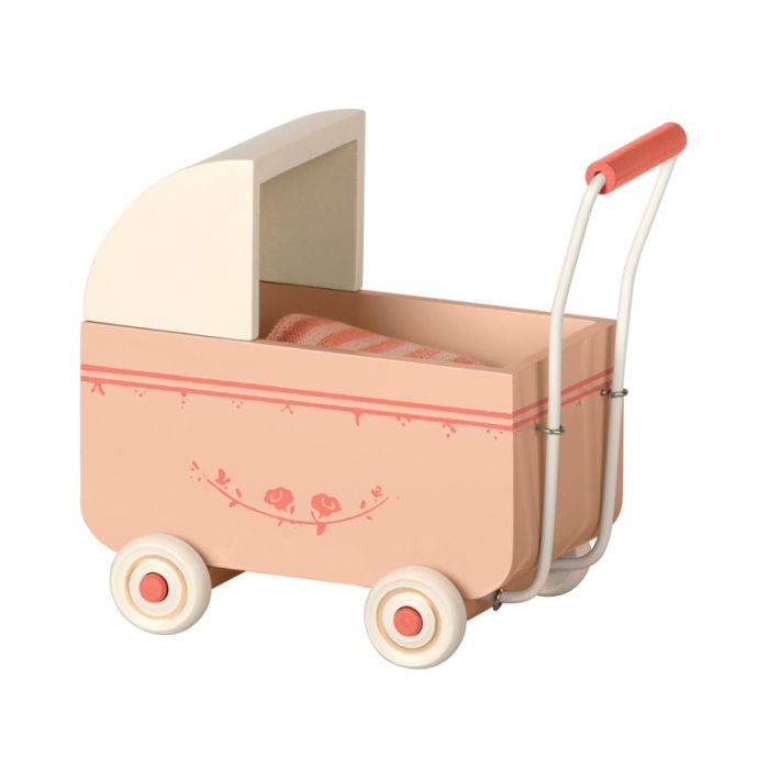 Maileg Puppen-Kinderwagen MY rosa