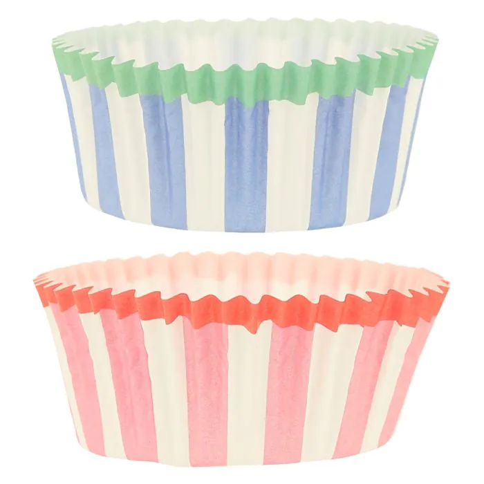 Meri Meri Halloween-Cupcake-Set Mit Kürbis-Patches – 24 Teile, Inkl. Topper & Gingham-Förmchen