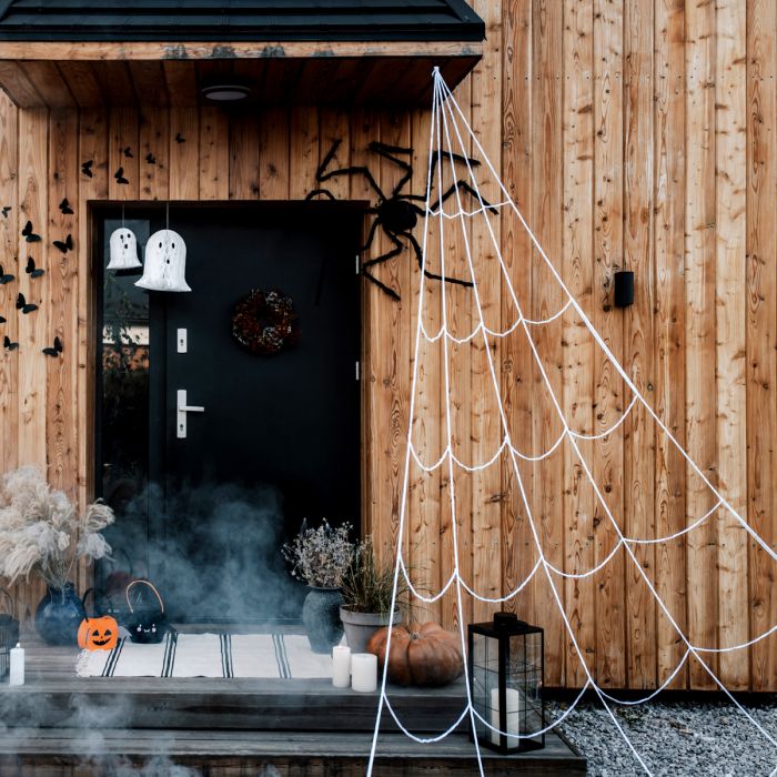 Hängende Halloween-Spinne (3,6 M Lang) – Grusel-Deko Für Party & Garten