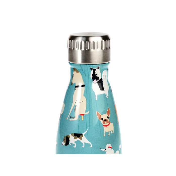 Rex London Edelstahl Trinkflasche HUNDE 260ml