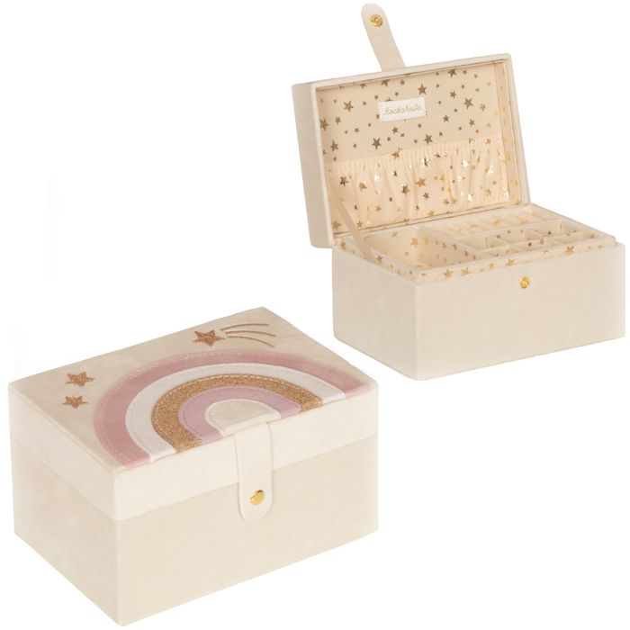 Rockahula Confetti Glitter Gold Jewellery Box