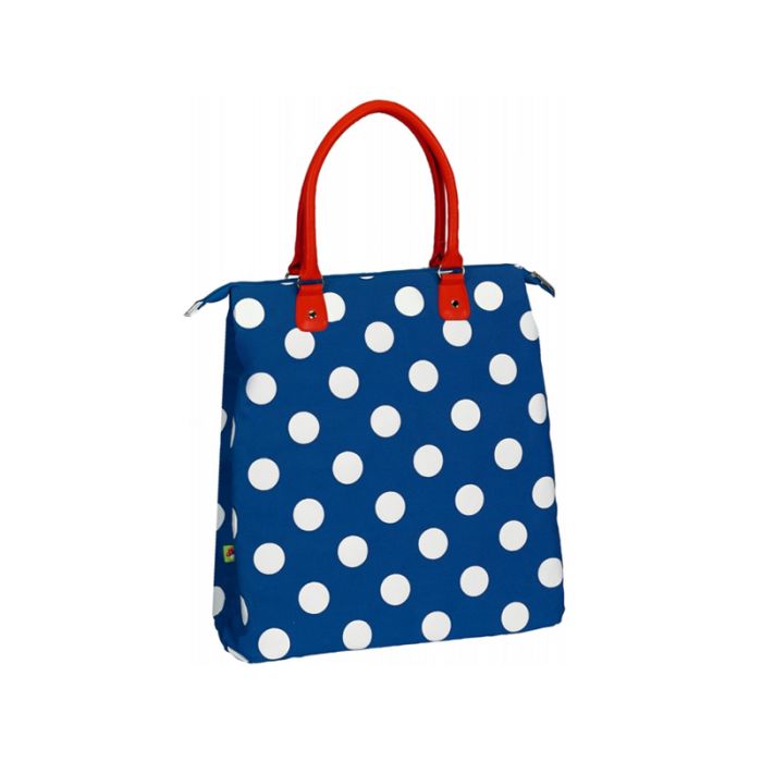 Spiegelburg Fahrradtasche Punkte blau