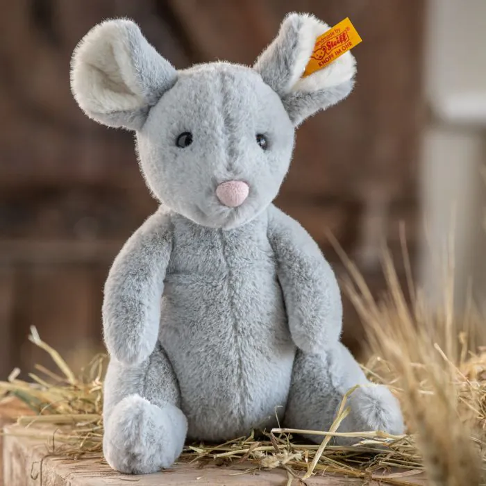 Steiff Cheesy MOUSE blue-gray (19 cm)
