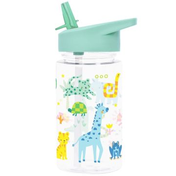 A Little Lovely Company DRINKING BOTTLE Jungle Animals (450 ml)