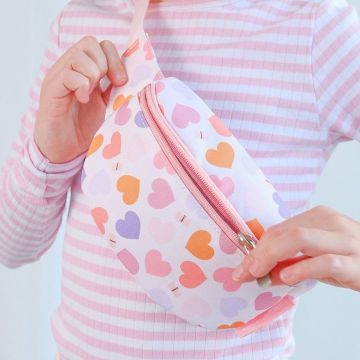 A Little Lovely Company FANNY PACK Hearts