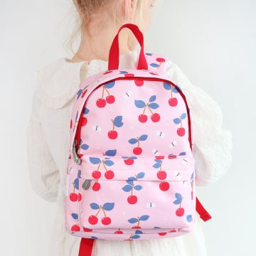 A Little Lovely Company Small Backpack CHERRIES