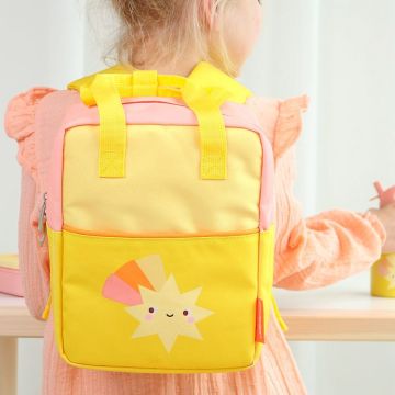 A Little Lovely Company Kleiner RUCKSACK Sternschnuppe Quadratisch (3-5 Jahre)