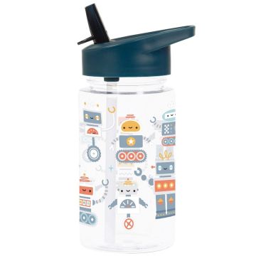 A Little Lovely Company DRINKING BOTTLE Robot (450 ml)