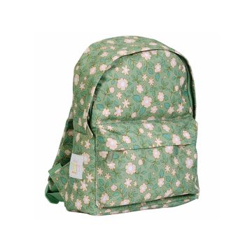A Little Lovely Company Small Backpack BLOSSOM sage green