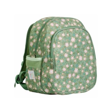 A Little Lovely Company Backpack with thermal pocket BLOSSOM sage green