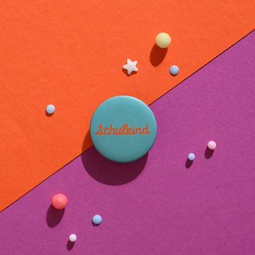 Ava & Yves Button SCHULKIND mint/orange