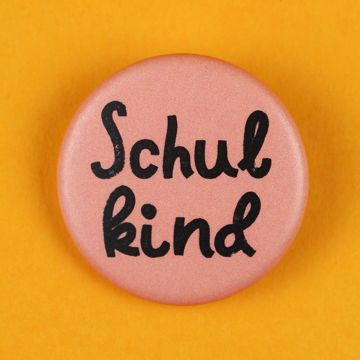 Ava & Yves BUTTON Schulkind Rosa