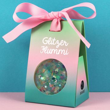 Ava & Yves BOUNCY BALL with Confetti "Glitzer" Pastel (5cm)