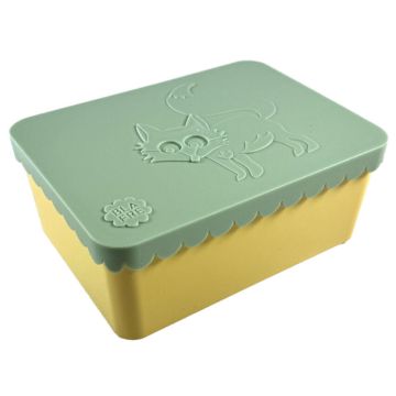 Blafre Lunch Box FOX light green / light yellow