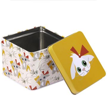 Blafre Small TIN STORAGE BOX Rabbit