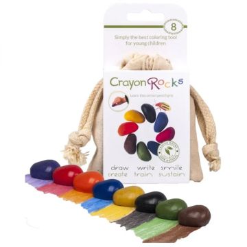 Crayon Rocks WAX CRAYONS STONES (8 Pcs)