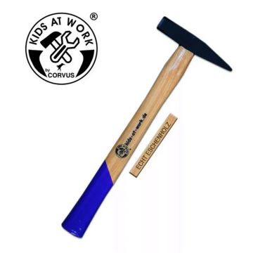 Kinderwerkzeug HAMMER Holzgriff Blau (100 Gramm)