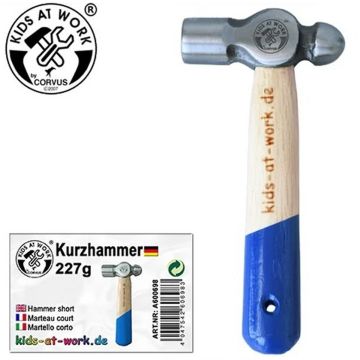 Kinderwerkzeug Kurzer HAMMER Blau (227 Gramm)