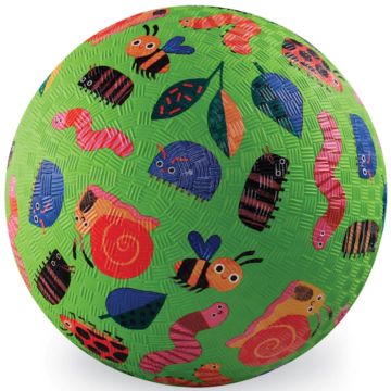 Crocodile Creek Kautschuk BALL GARTENFREUNDE Medium Rauh (13 cm)
