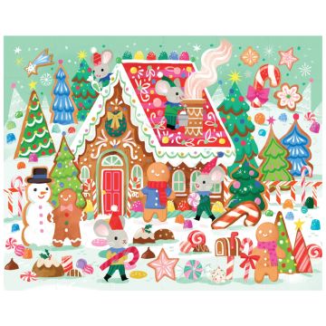 Crocodile Creek Puzzle LEBKUCHENHAUS (36 Teile)
