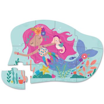 Crocodile Creek Mini Puzzle MERMAID DREAMS (12 Pcs)