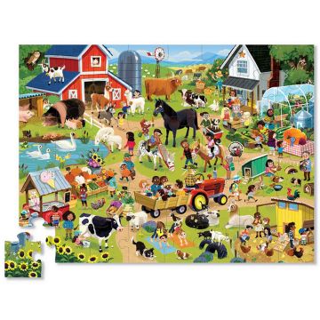 Crocodile Creek Puzzle AUF DEM BAUERNHOF (48 Teile)