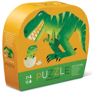 Crocodile Creek Mini PUZZLE Dinosaur (12 Pcs)