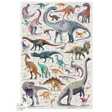 Crocodile Creek Metalldosen PUZZLE Die Welt der Dinosaurier (150 Teile)
