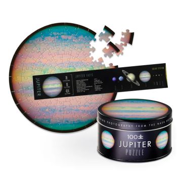 Crocodile Creek Puzzle Tin NASA Planet Jupiter (100 Pcs)