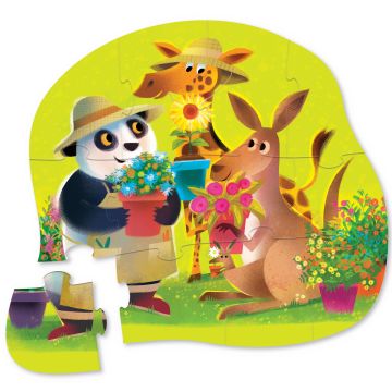 Crocodile Creek Mini PUZZLE Flower Power (12 Pcs)